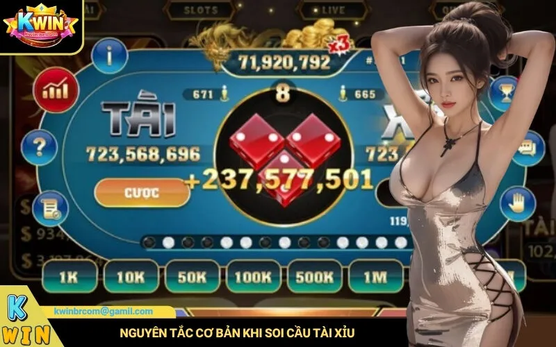 Nguyên tắc cơ bản khi soi cầu Tài Xỉu
