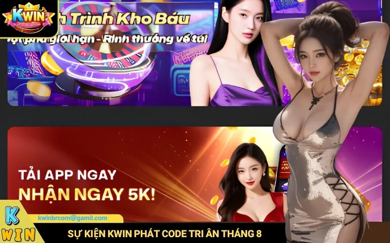 Sự kiện Kwin phát code tri ân tháng 8